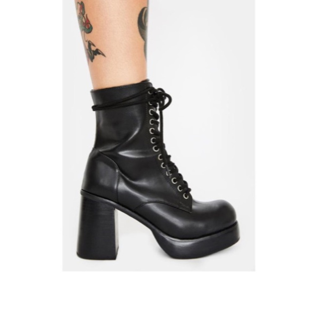 DOLLS KILL x THE CRAFT PLATFORM BOOTS
